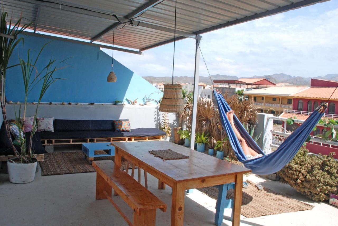 Cloud7 Beach Hostel Tarrafal  Buitenkant foto